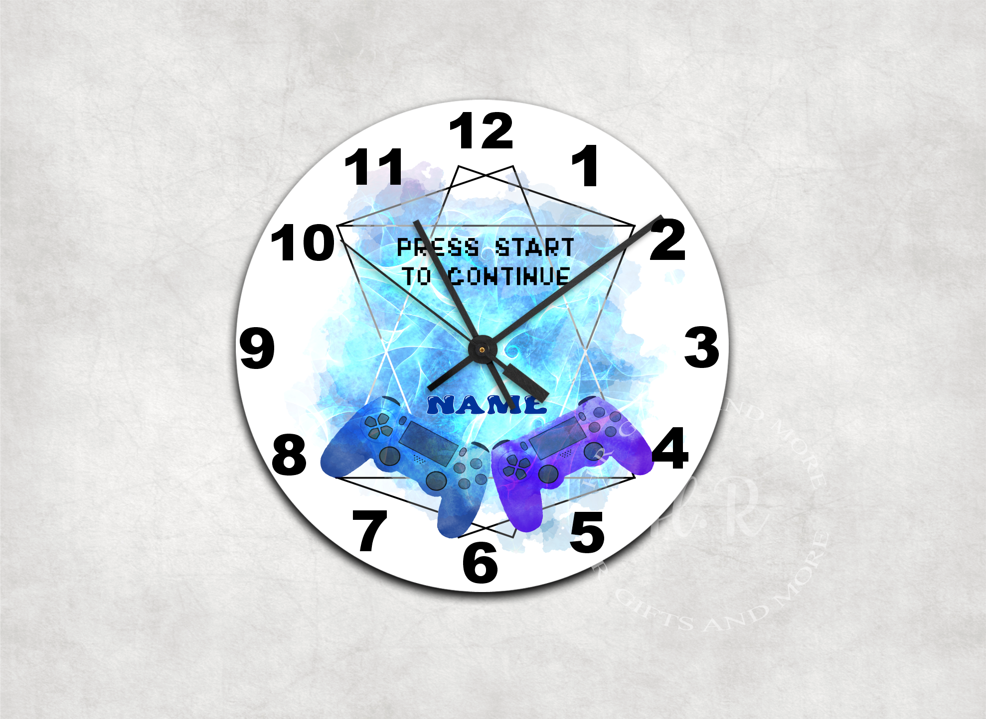 Personalised Game Controller Clock - Payhip