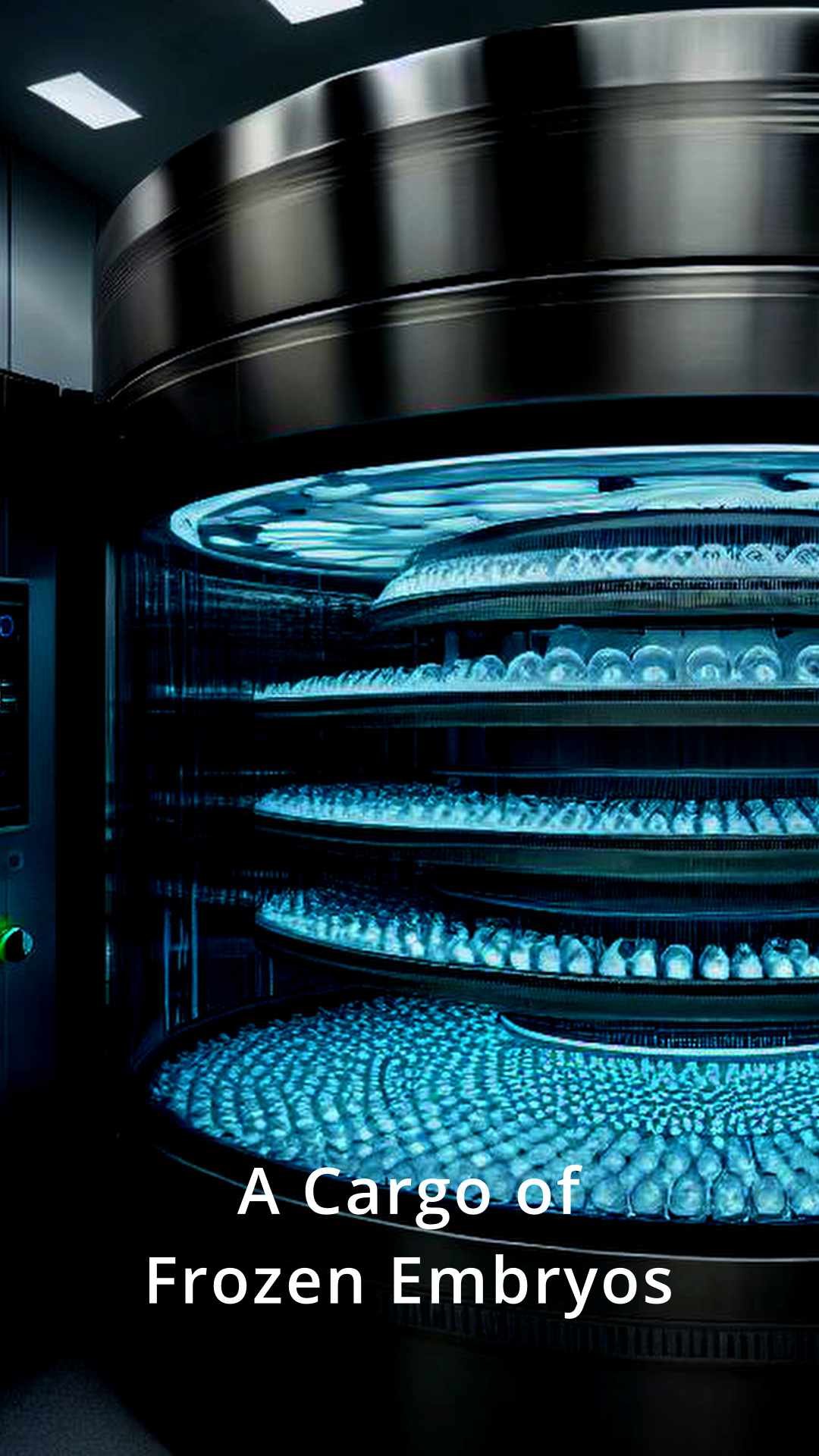 The Cargo is frozen embryos, the seeds in a cryo vault for a new civilization.