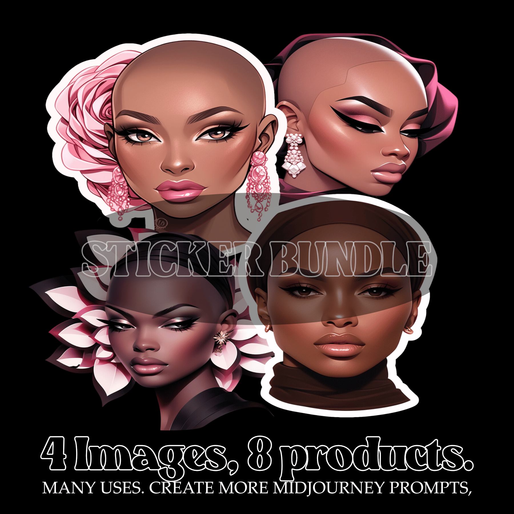 BALD IN PINK BUNDLE PACK 3 - Payhip