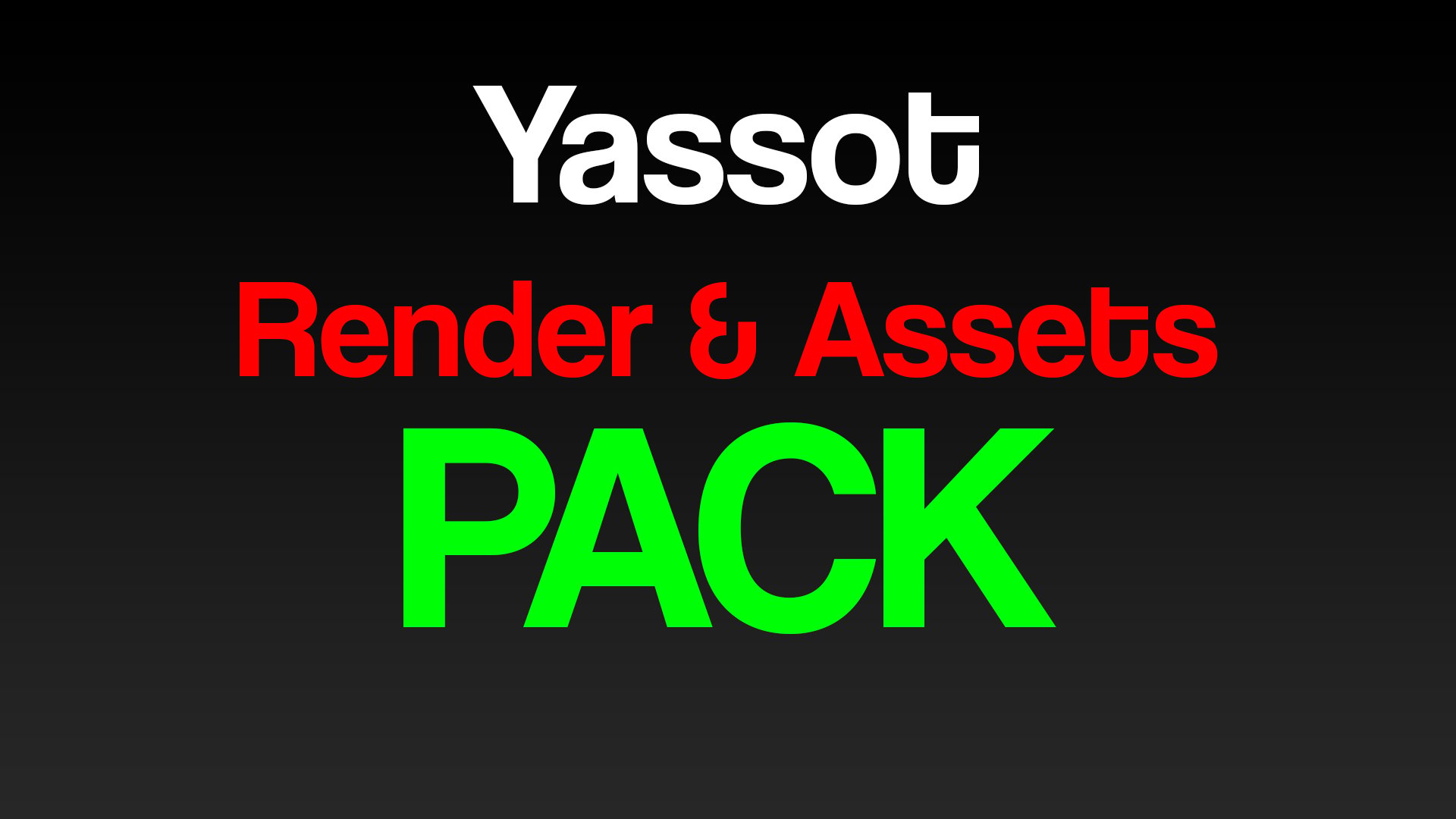 Yassot's RENDER & ASSETS PACK - Payhip