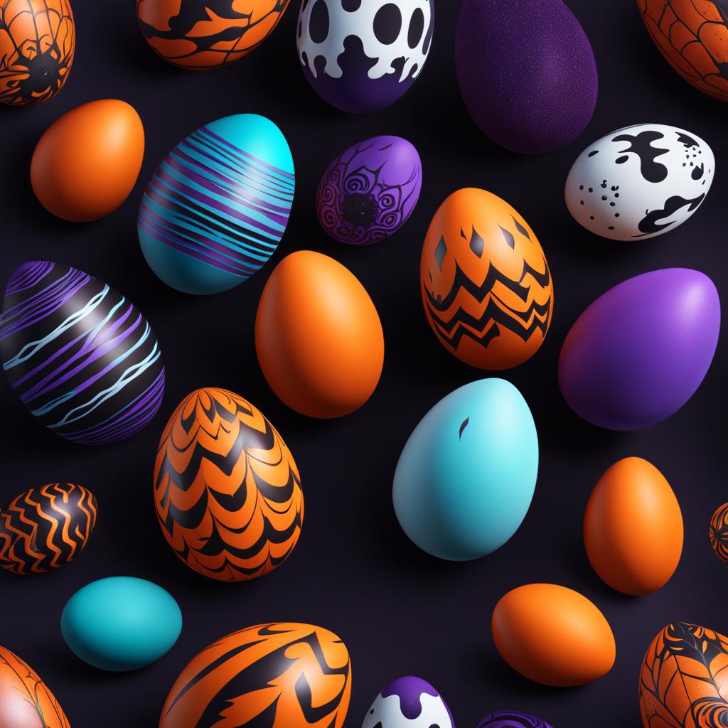 Halloween Easter Eggs