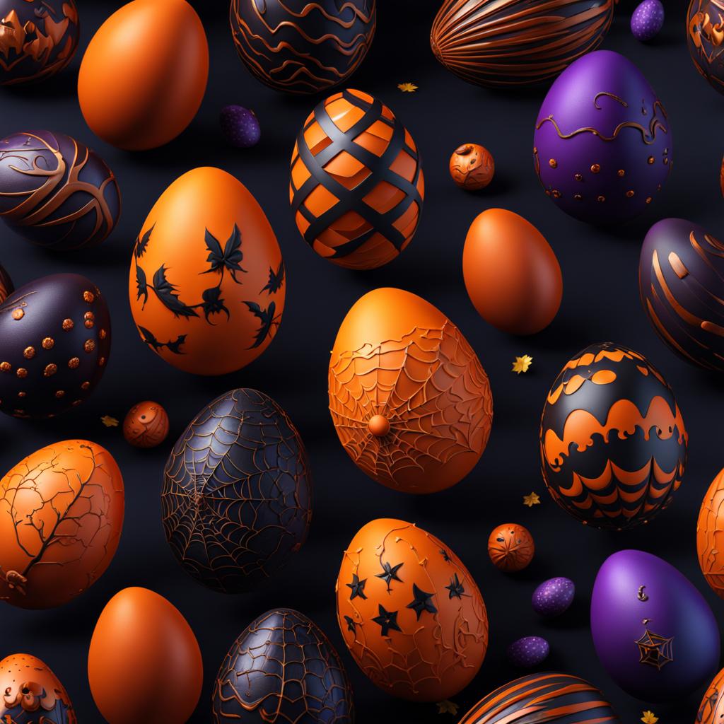 Easter eggs for Halloween