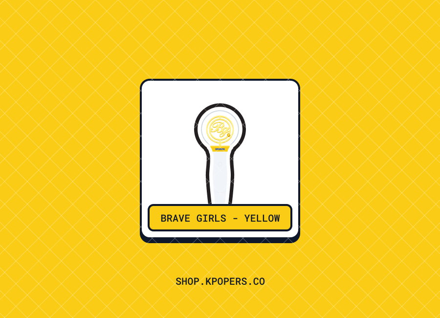 BRAVE GIRLS LIGHTSTICK (Yellow version)