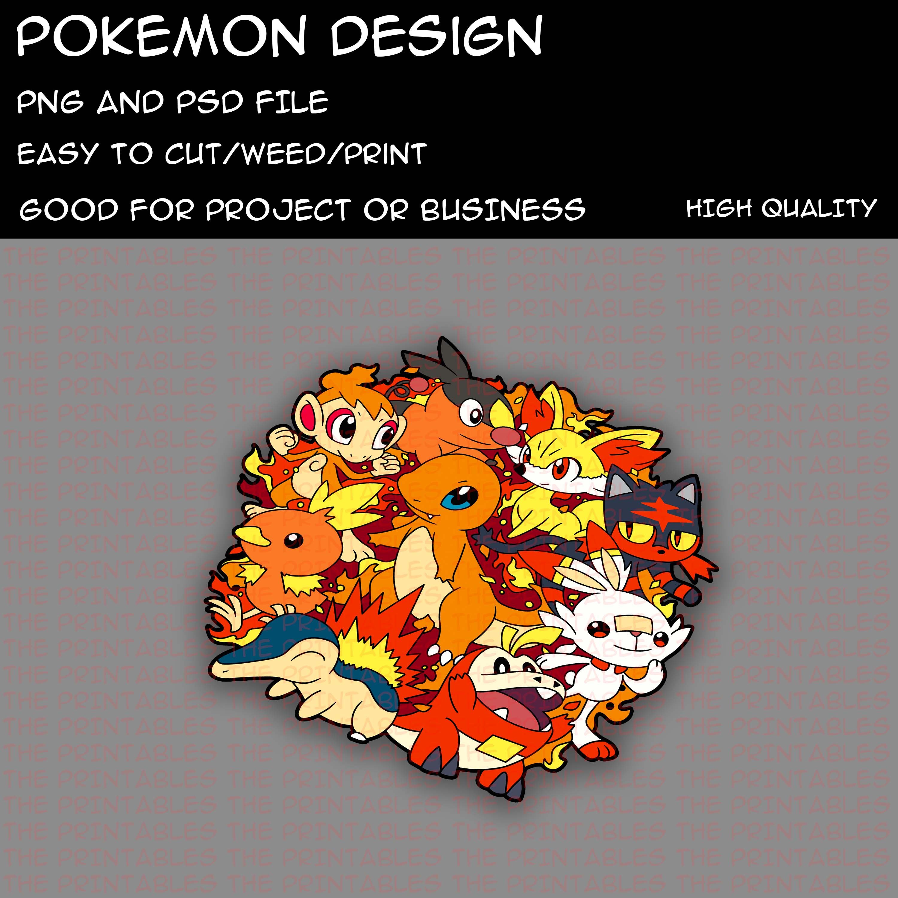 Custom Fire Pokemon Fire pokemon design - Payhip