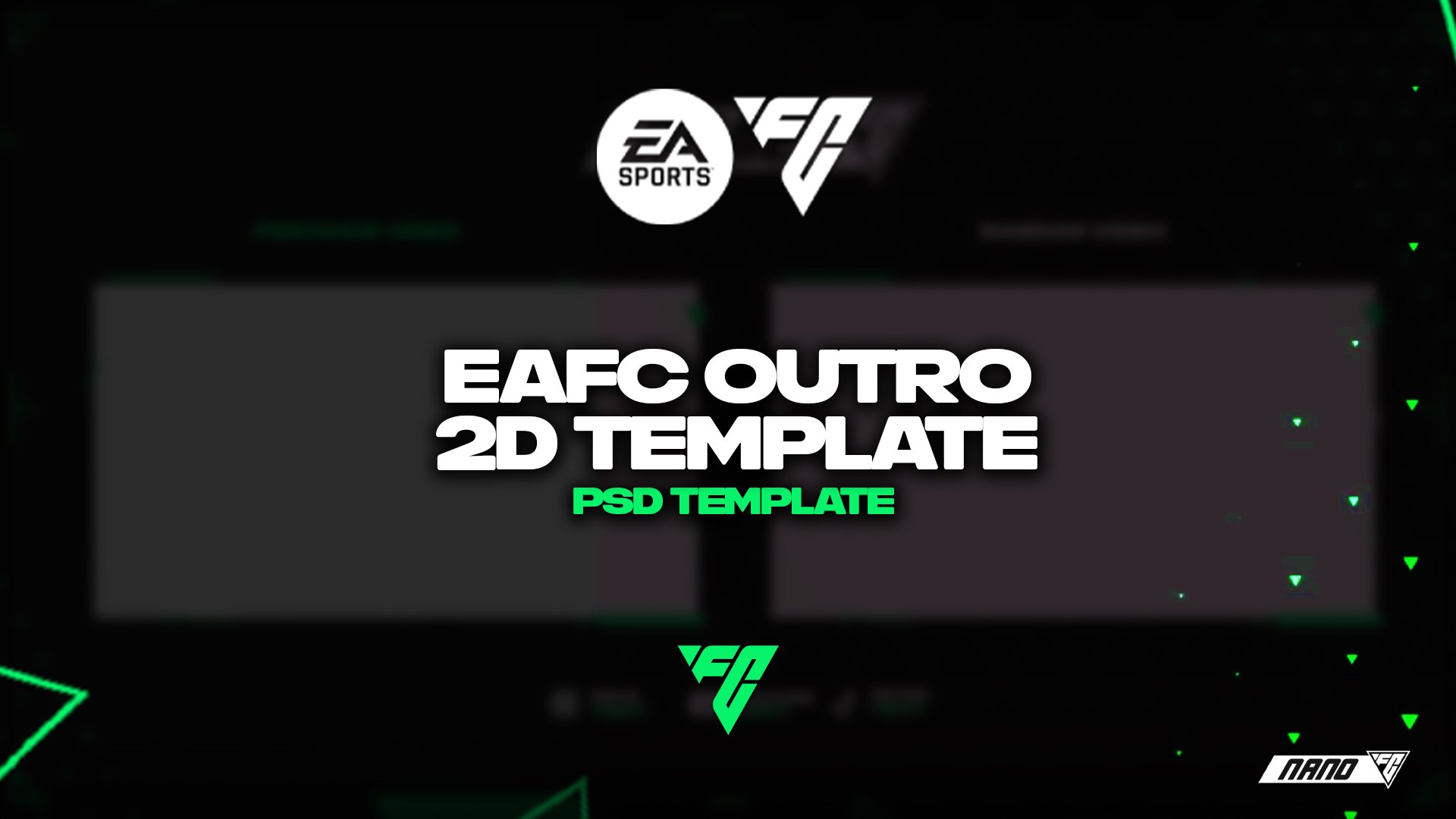 EAFC 24 Animated Livestream Overlay and Branding Pack (FIFA 24