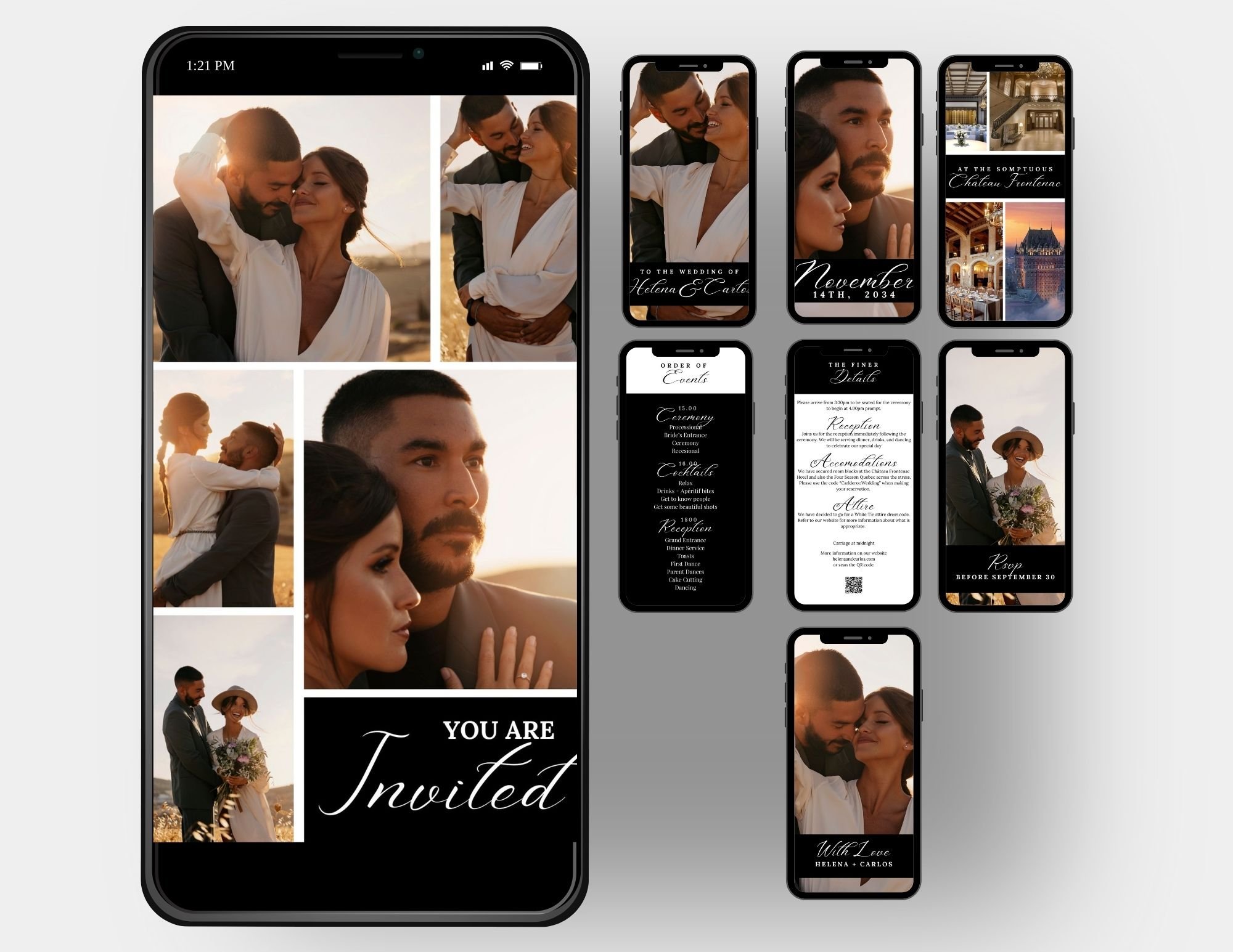 Video Invites Wedding Video Invitation | VI025