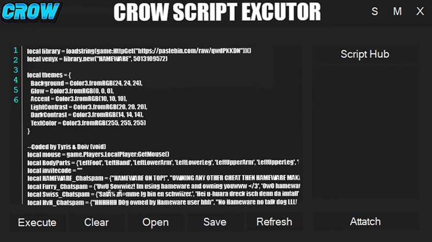 CrowScripts Executor