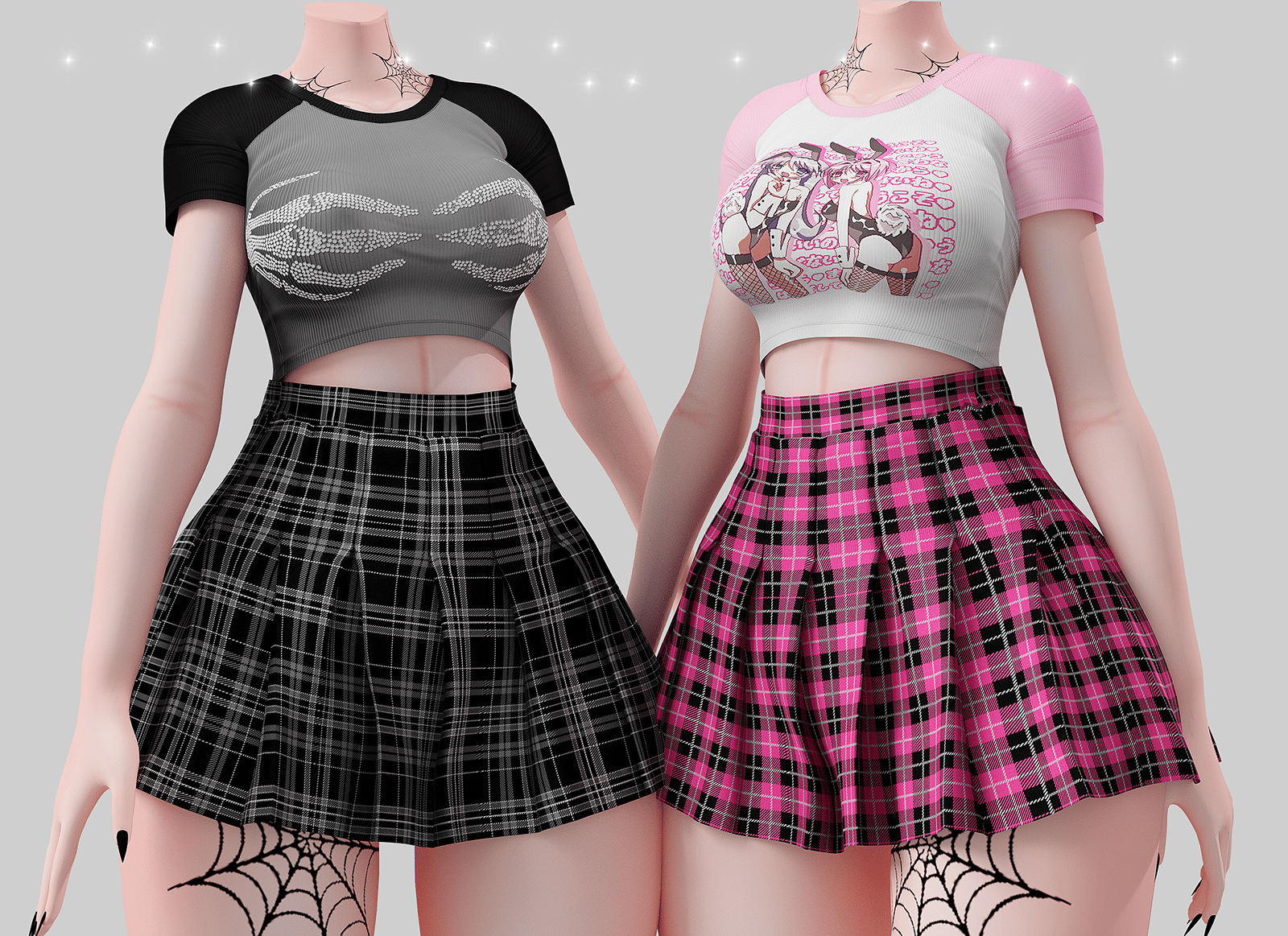 Basic cute set - Zinpiafit/Panda base - Vrchat assets - Payhip