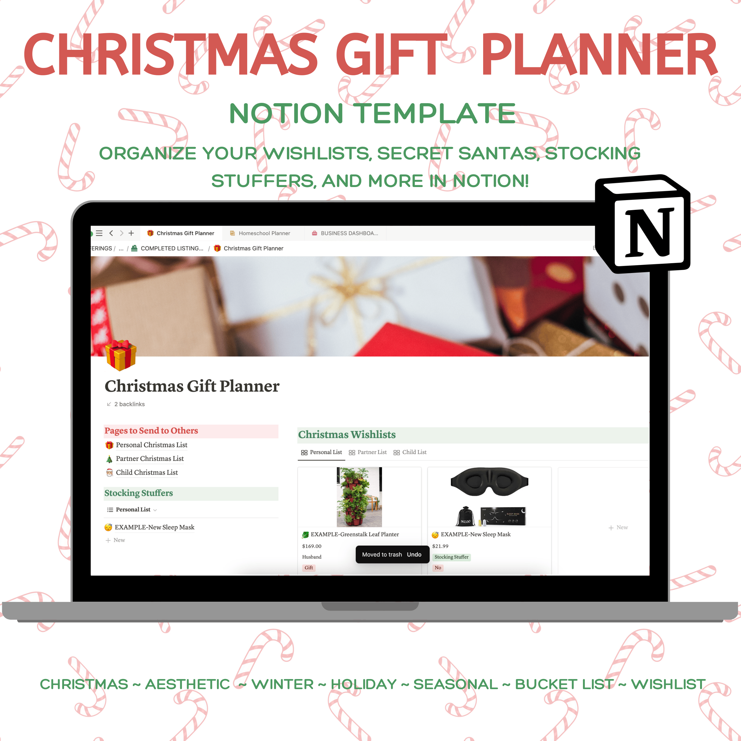 Christmas Gift Planner - Payhip