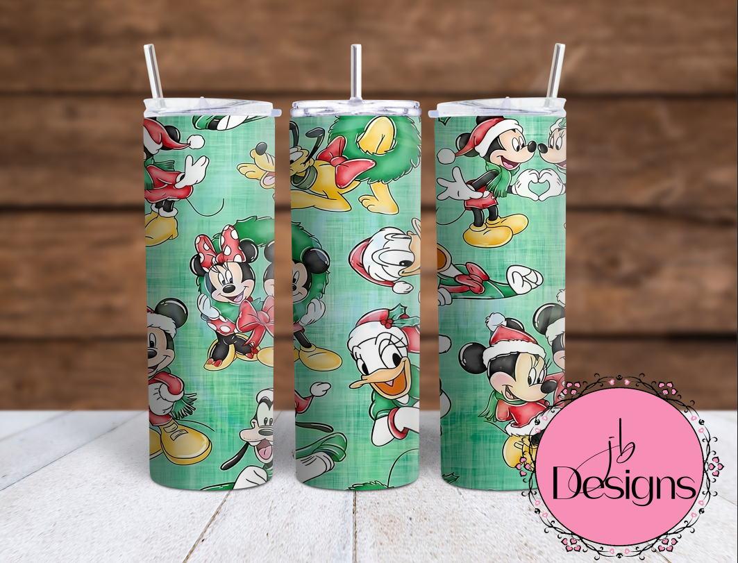 Mickey Tumbler,Mickey Orca Sublimation Straighttapered Wrap