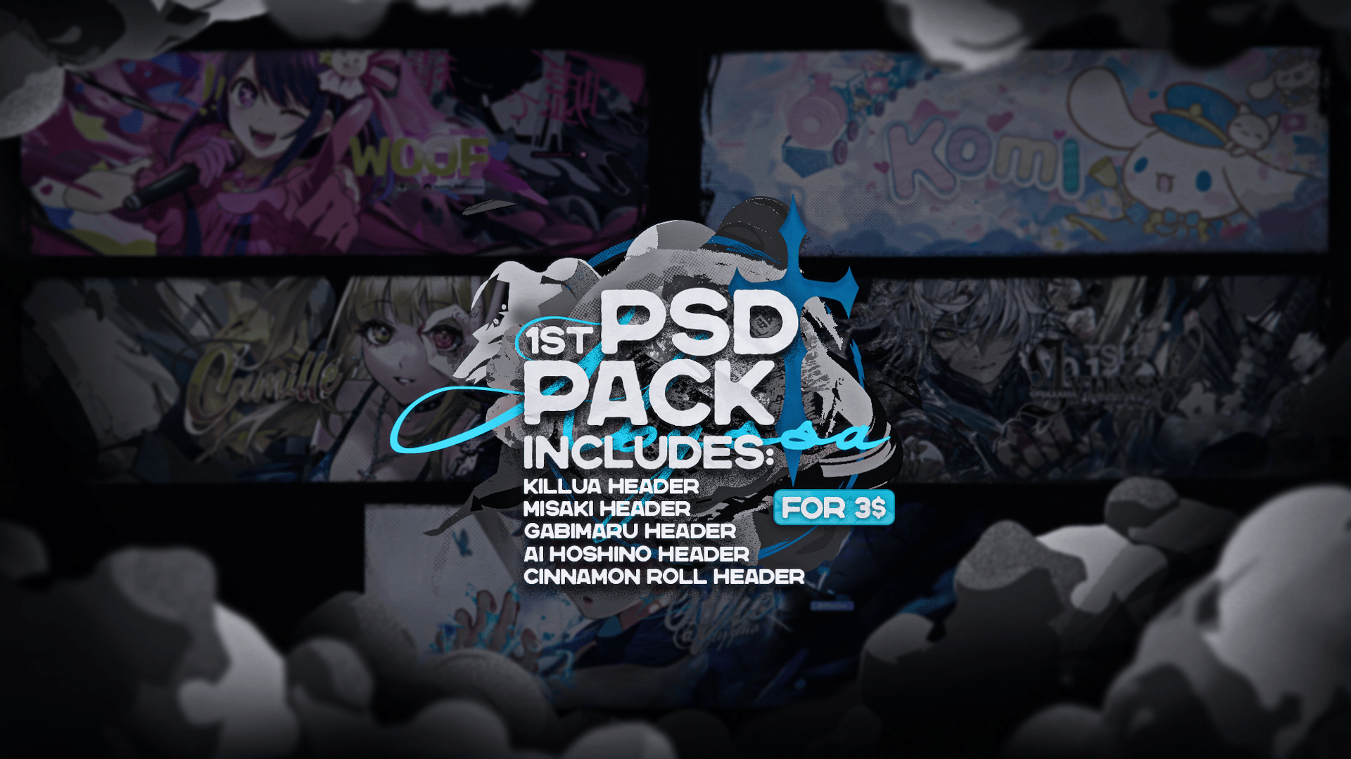 PSD PACK #1 - Payhip