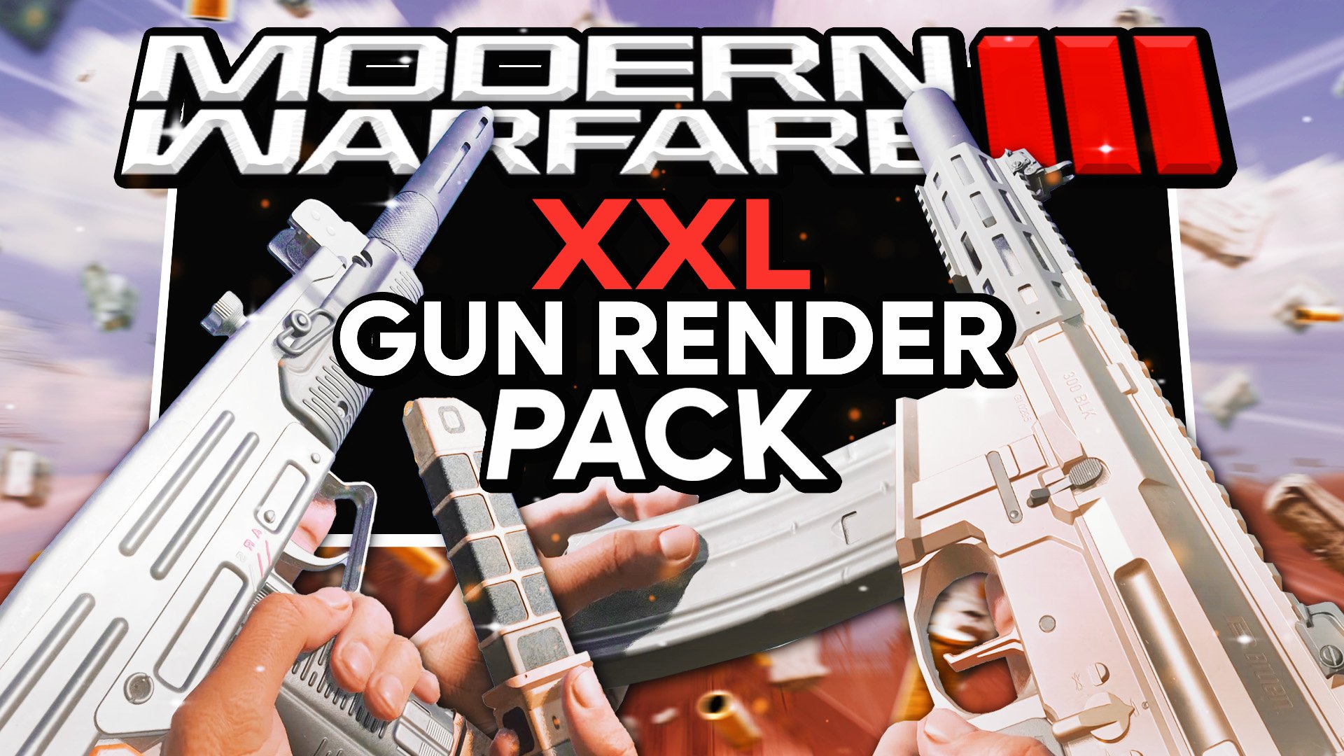 COD MW3 XXL GUN RENDER PACK - Payhip