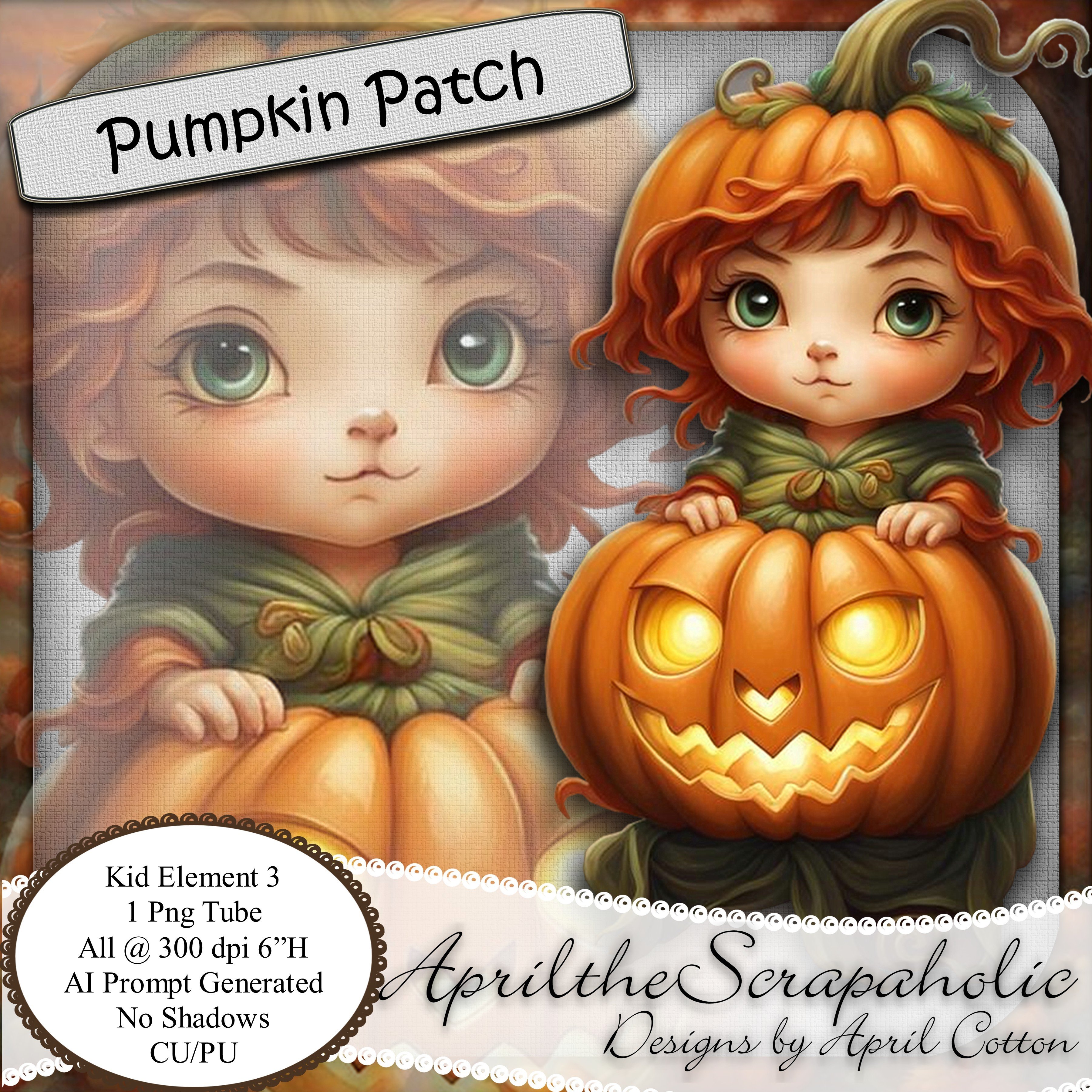 Pumpkin Patch - Pumpkin Kid 3 - Payhip