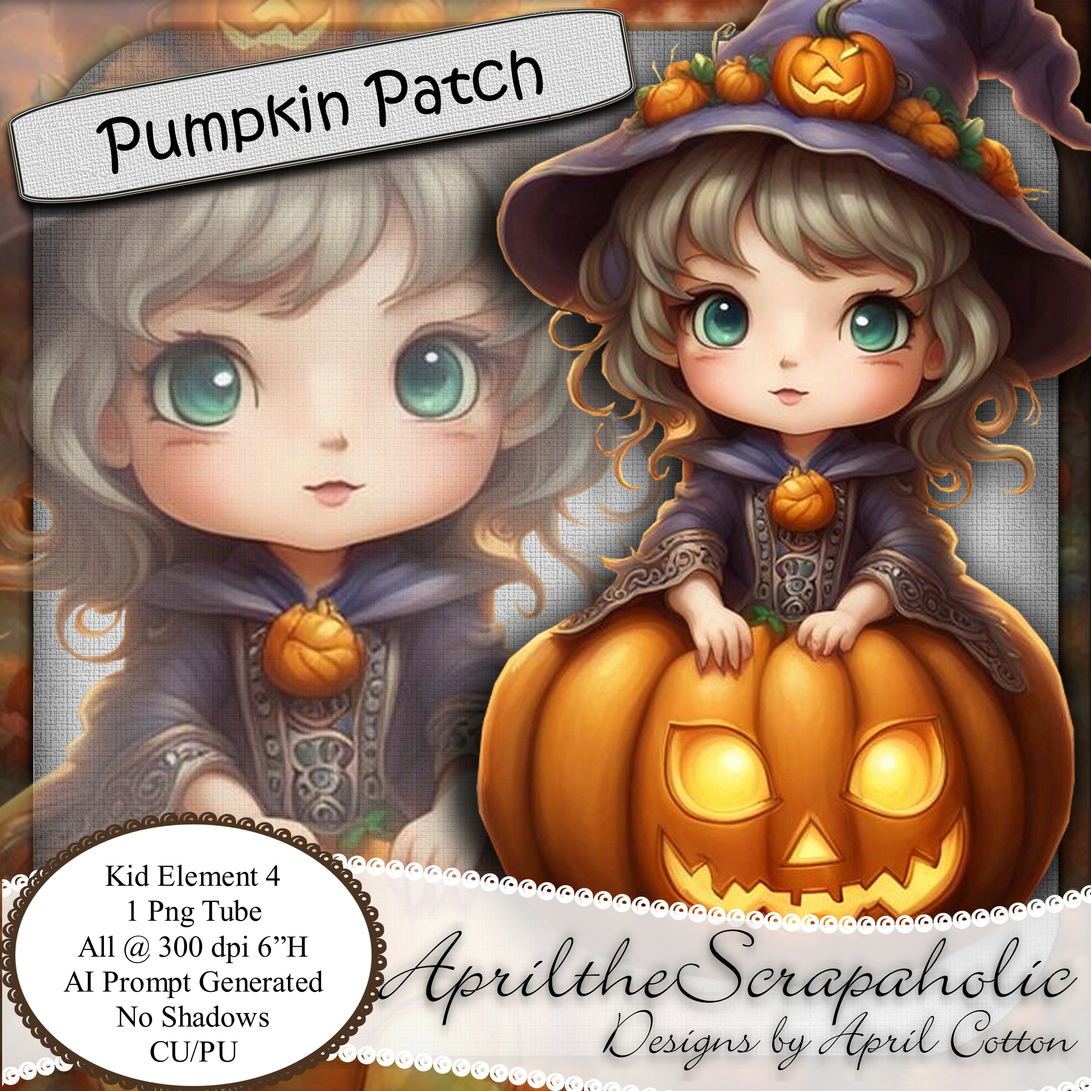 Pumpkin Patch - Pumpkin Kid 4 - Payhip