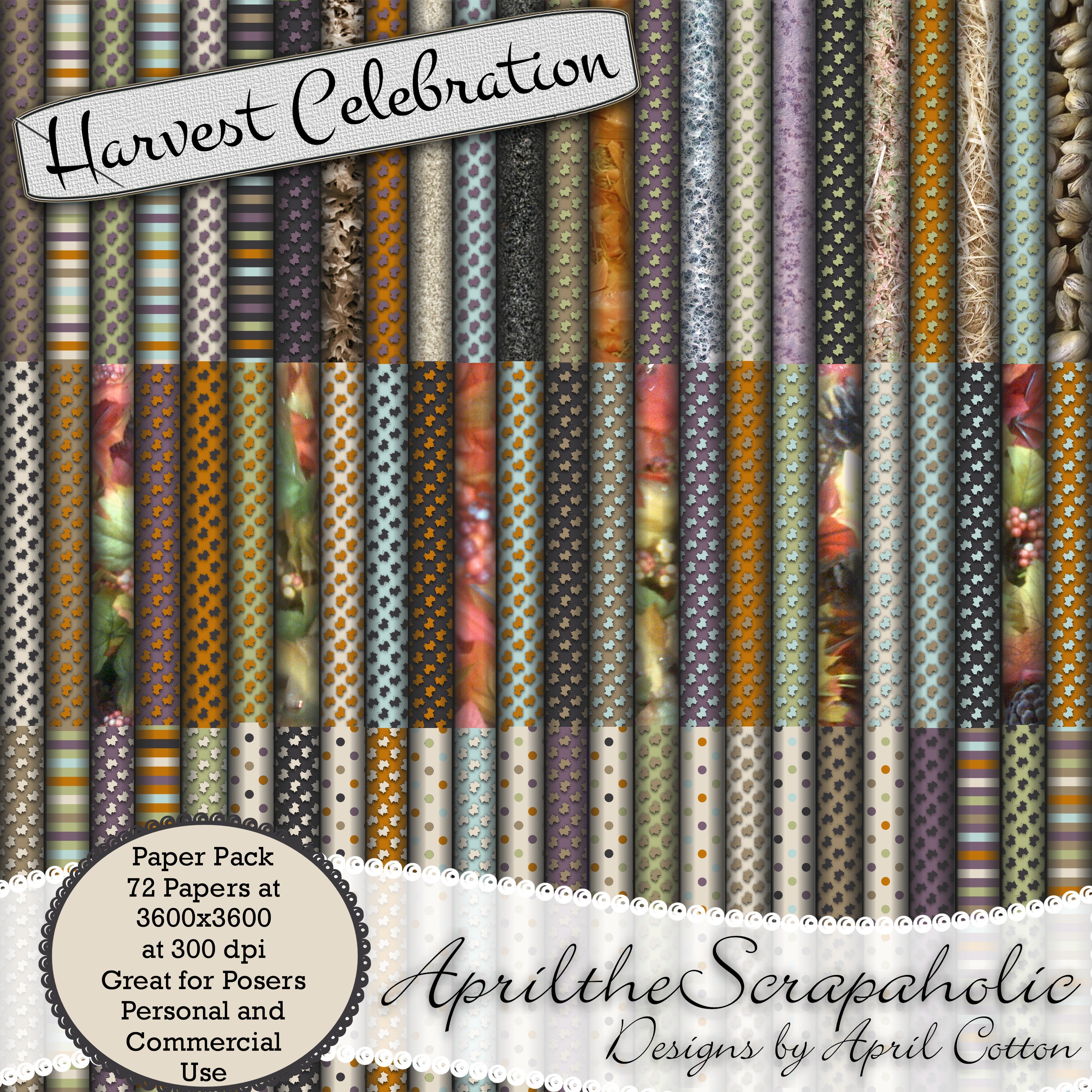 Harvest Celebration - Paper Pack - Payhip