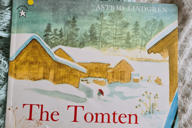 The book "The Tomten" by Astrid Lindgren