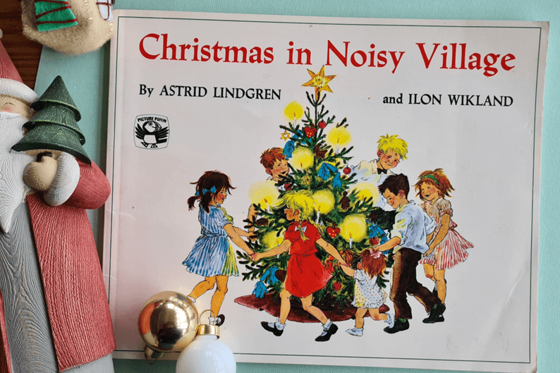 The book "Christmas in Noisy Village" by Astrid Lindgren