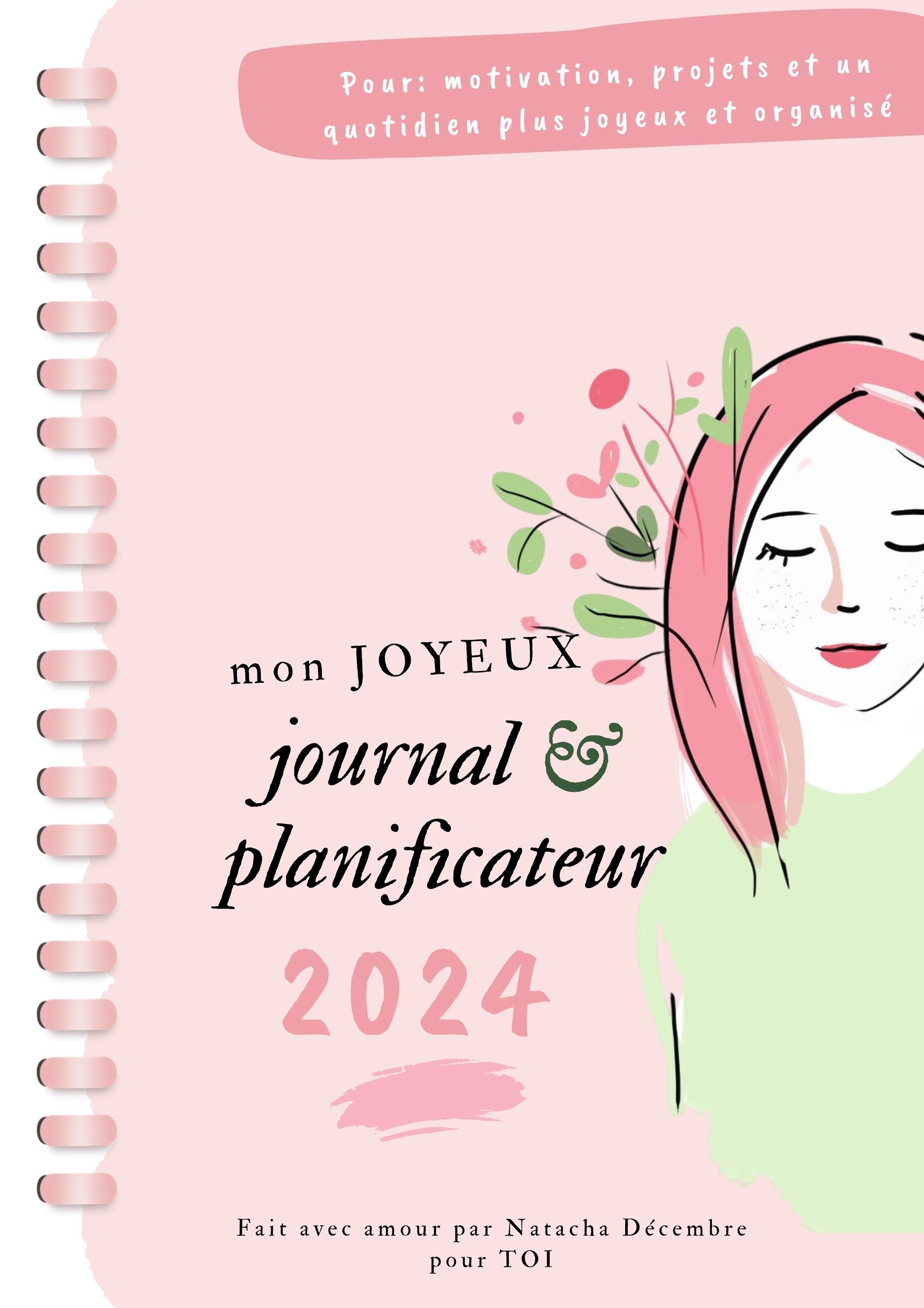 Joyeuse 2024 Planificateur & Journal (DIGITAL) - français - Payhip