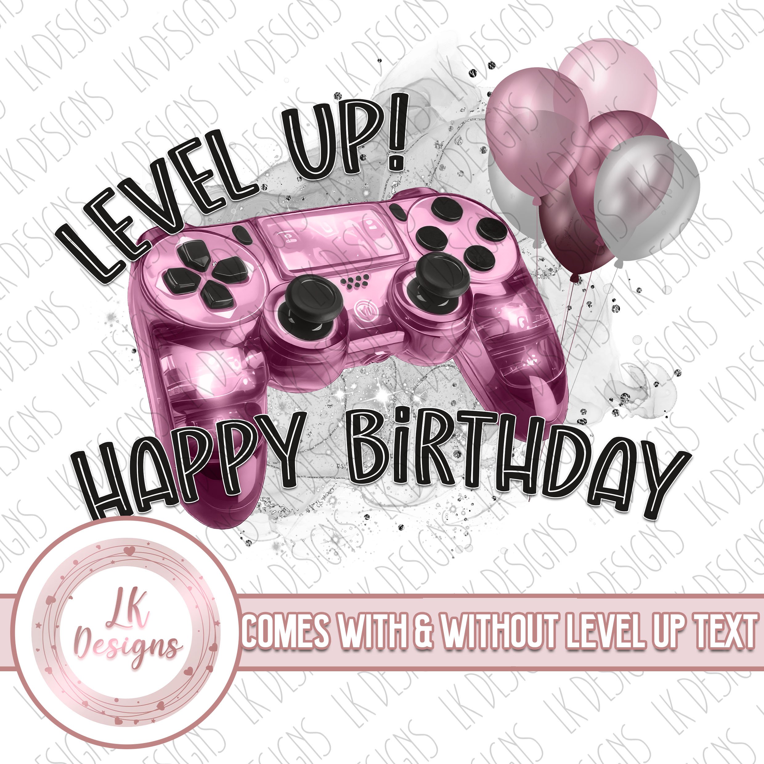 Birthday gamer- happy birthday & level up version - Payhip