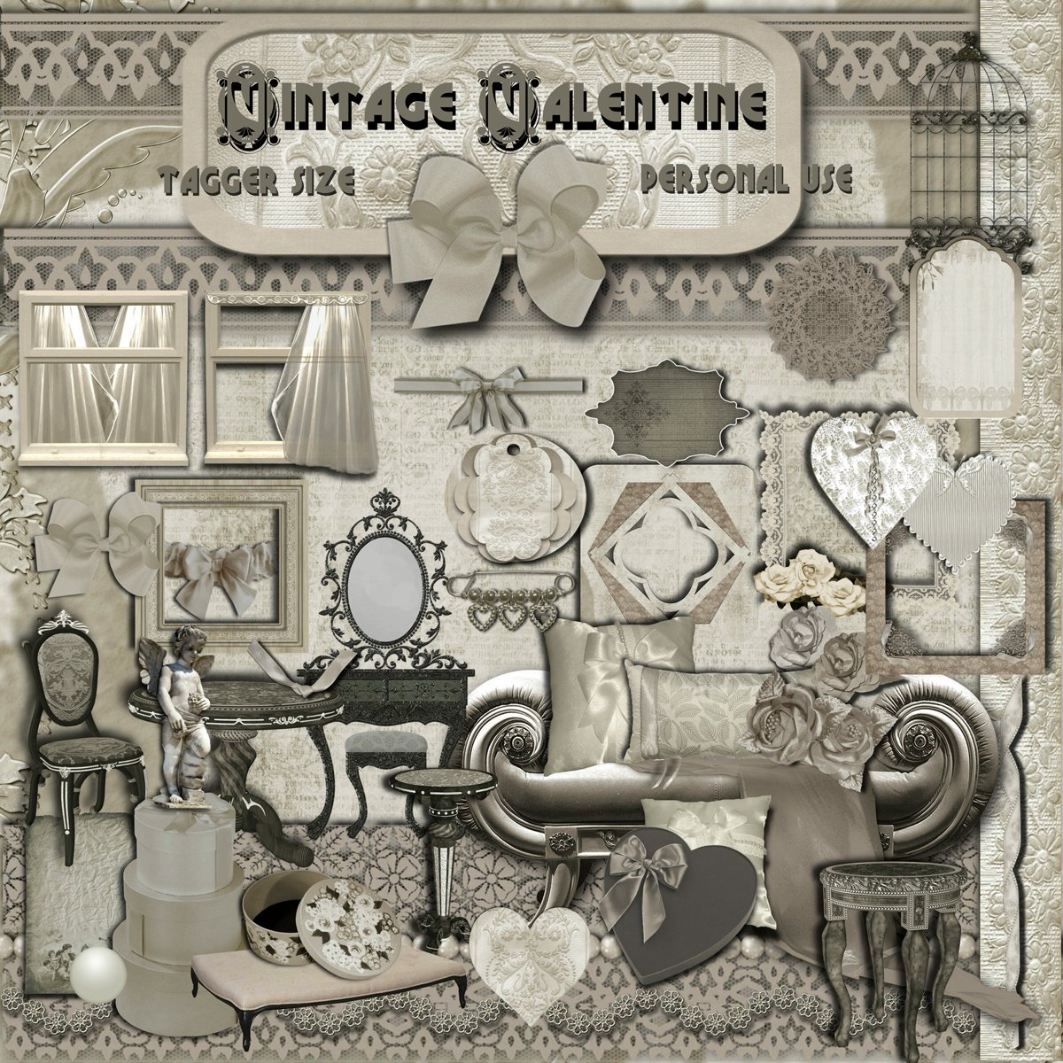 Vintage Valentine Kit - Payhip