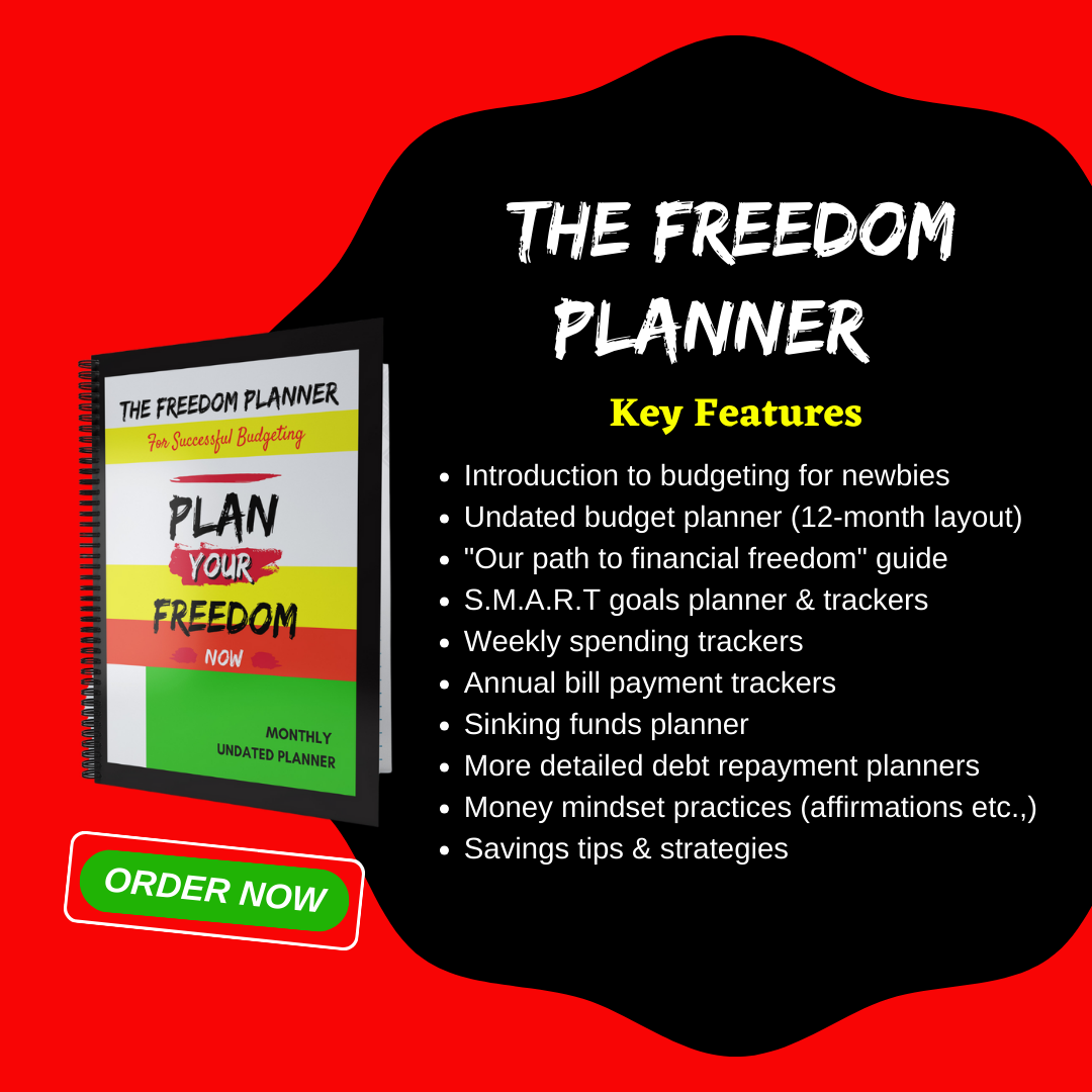 Key Features Image: The Freedom Planner for Successful Budgeting! https://payhip.com/b/Krfi2