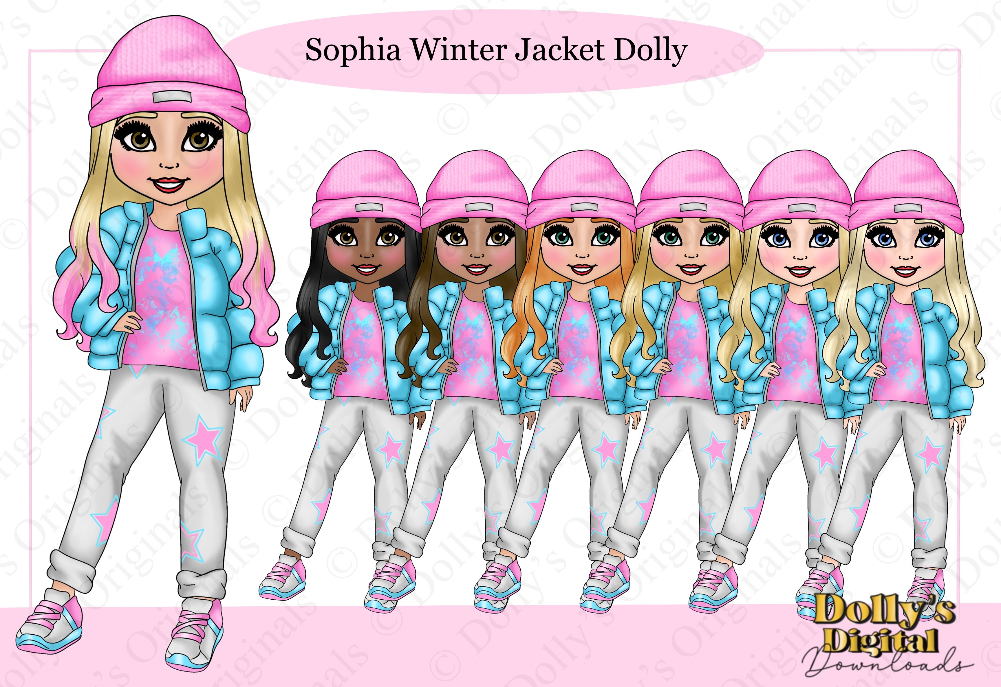 Sophia Winter Jacket Doll - Payhip