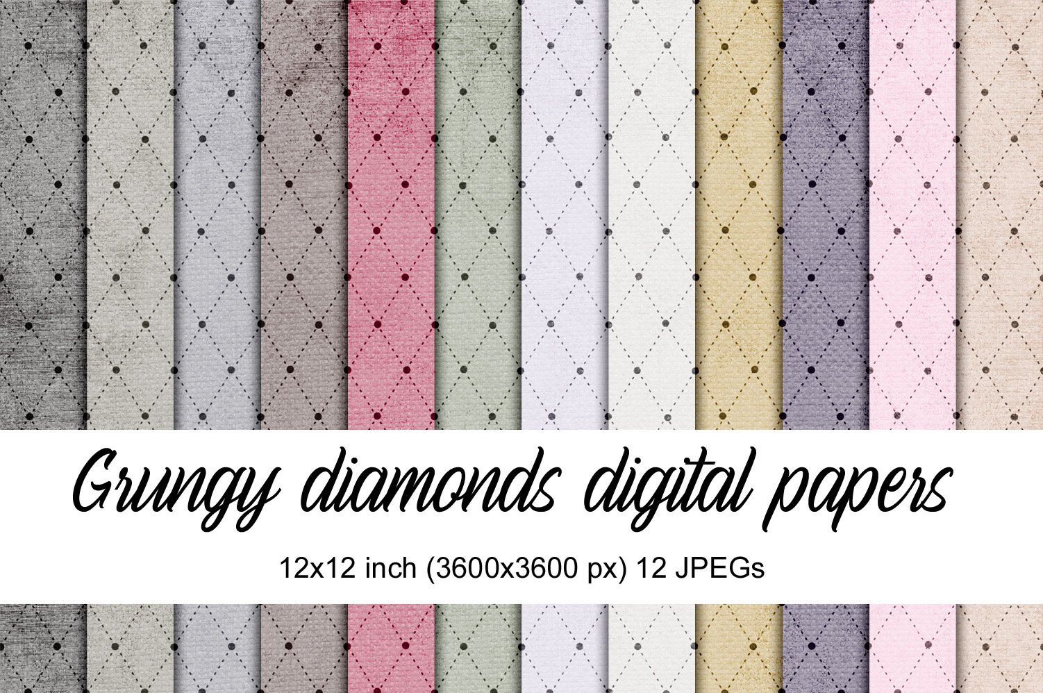 Grungy diamond papers - Payhip