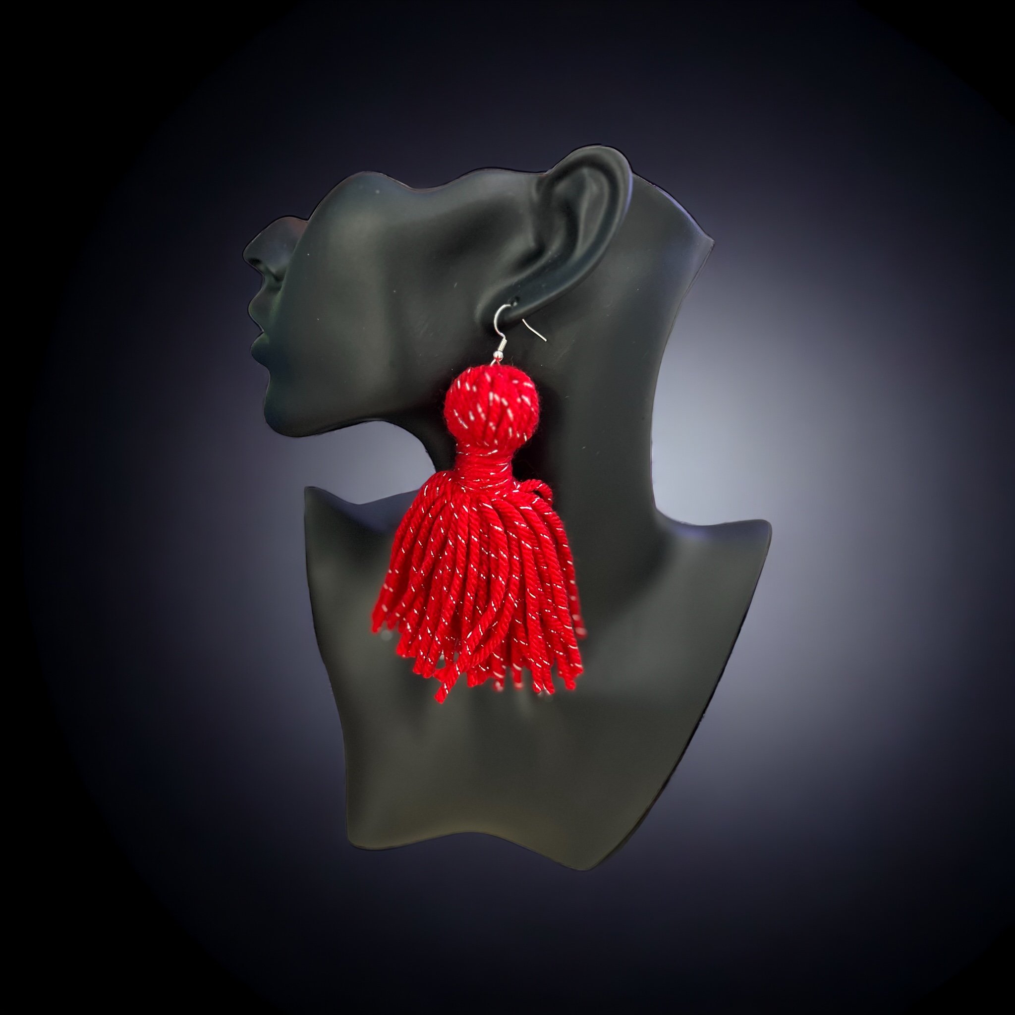Red sparkle tassel - Payhip