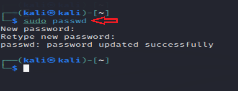 change the root password - XEye Academy