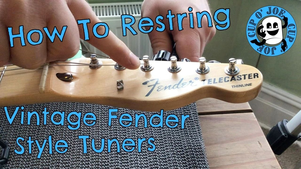 Vintage Fender Restring Tutorial