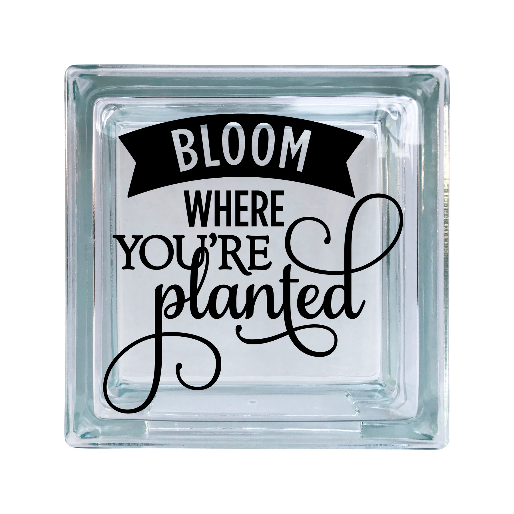 Where Flowers Bloom, So Does Hope - Personalized Custom Glass Cup, Ice -  Pawfect House ™