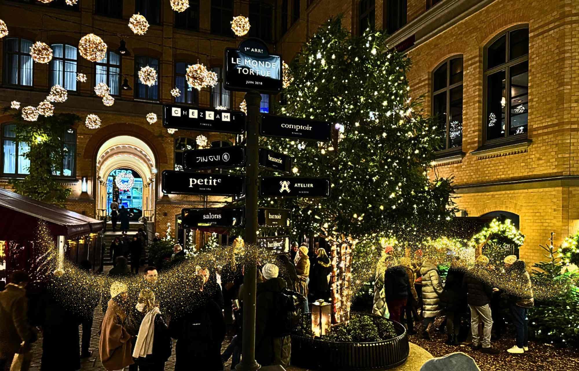 Embark on a delightful journey of sightseeing in Hamburg during the Christmas season, where every corner of the city transforms into a magical wonderland. One of the most enchanting spots is undoubtedly the Hamburg Christmas at the Alster, a radiant spectacle against the backdrop of the serene Alster Lake that captivates the hearts of locals and visitors alike.  As you explore the city, make sure to include the charming Bleichenhof Christmas in your itinerary. Nestled within the heart of Hamburg, Bleichenhof becomes a festive oasis adorned with twinkling lights, creating a cozy and intimate atmosphere. It's a delightful stop on your tour of the best places in Hamburg center for Christmas.  Considered one of the best places in Hamburg center for Christmas festivities, Bleichenhof offers a unique blend of holiday charm. Picture festive stalls showcasing seasonal treasures, the inviting aroma of holiday treats, and a warm ambiance that beckons you to linger and savor the joyful spirit of the season.  Include the Hamburg Christmas at the Alster and Bleichenhof Christmas in your list of must-visit places for sightseeing in Hamburg during Christmas. The city center transforms into a tapestry of lights and festive decorations, offering a visual feast that enhances the holiday experience. Every stroll becomes an opportunity to immerse yourself in the magic of Christmas, creating lasting memories in the heart of Hamburg.