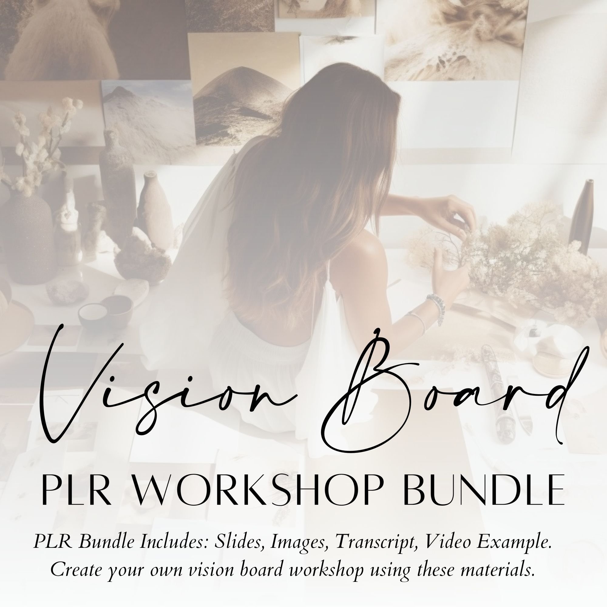 Vision Board PLR Journal Bundle