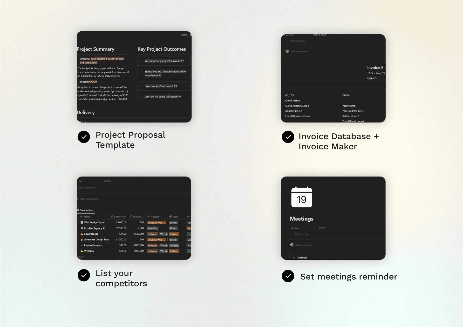 Notion Freelancer Hub - Payhip