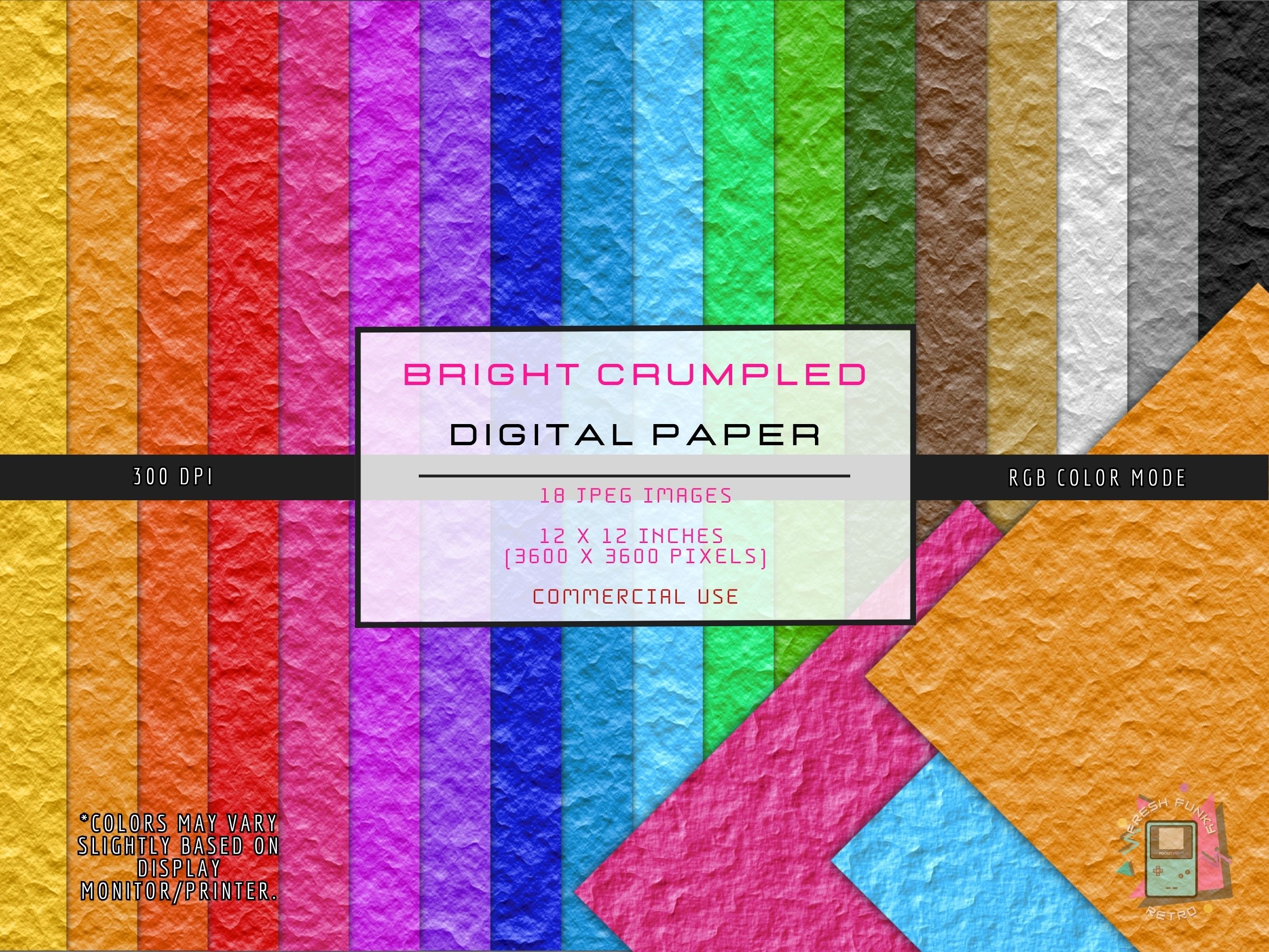 Yellow Digital Paper, 12 X 12, Solid Yellow Color, Solid Yellow
