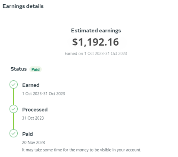 Facebook Ads on Reels Earnings