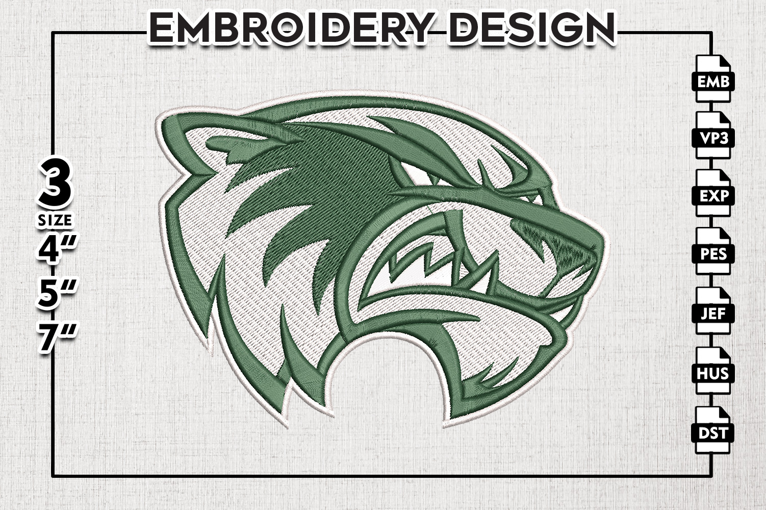 Utley Wolves Utah Valley Wolverines Mascot Logo Embroidery files, NCAA Utah Valley ...