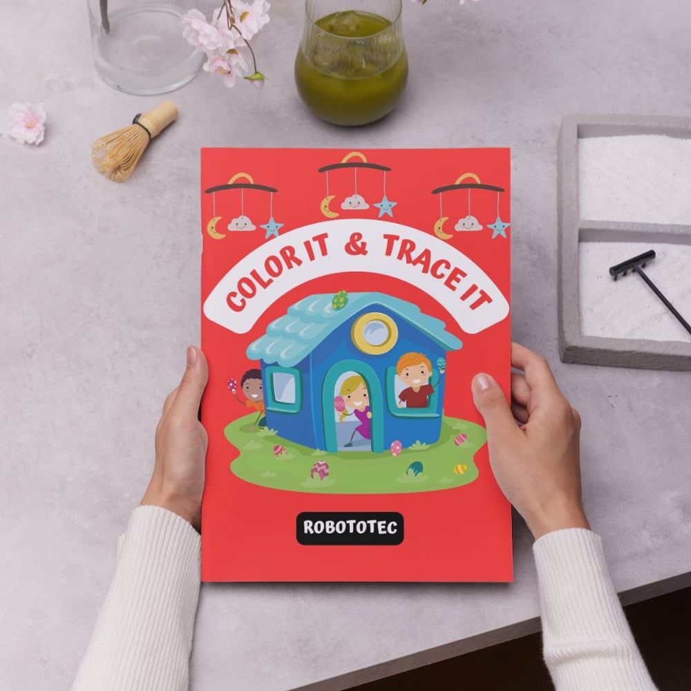 Introducing our engaging 'Color It and Trace It Children Alphabet A to Z' ebook – an educational treasure for young learners. This downloadable resource is a dynamic blend of vibrant coloring and interactive letter tracing activities. Perfect for kids eag