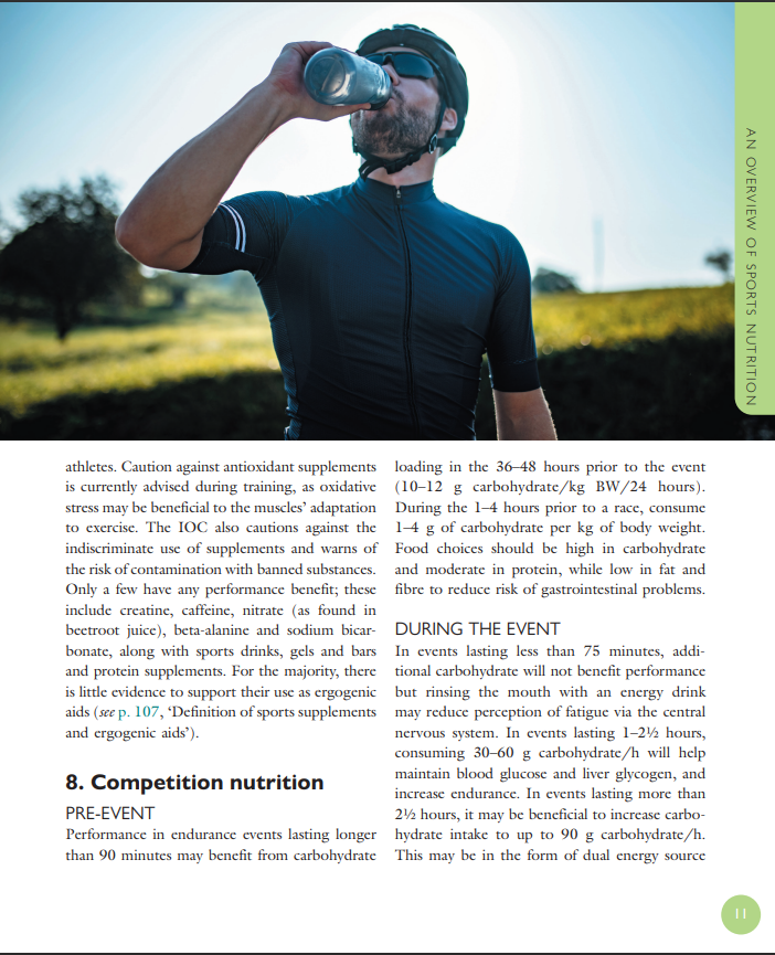 Sports Performance and Nutrition - A Comprehensive Guide