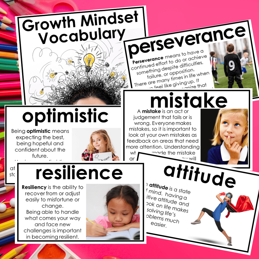 Growth Mindset Vocabulary