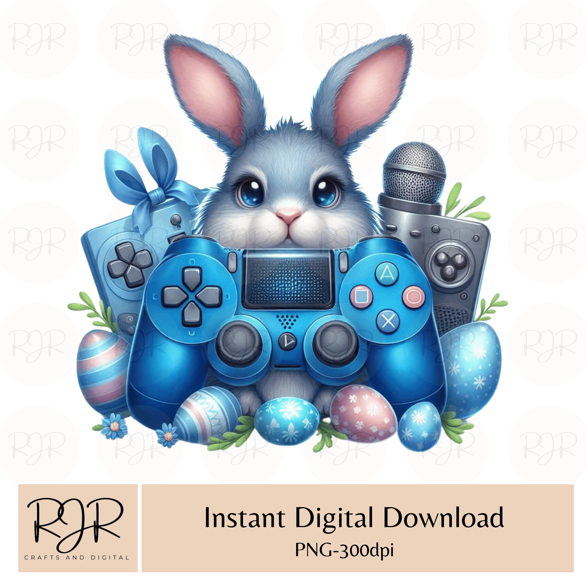 Blue Gaming Rabbit Blue Gaming Easter Rabbit - Payhip