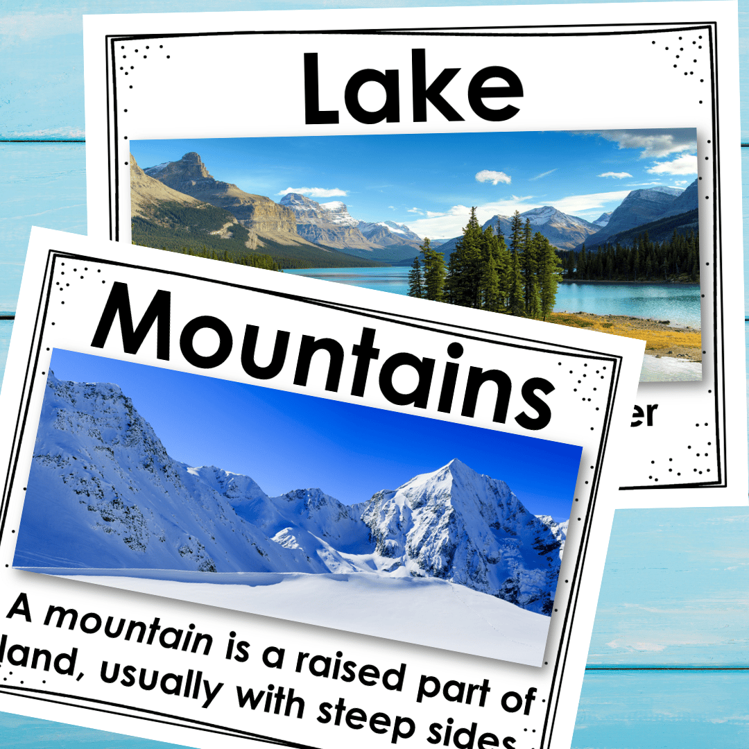 Map skills Landforms