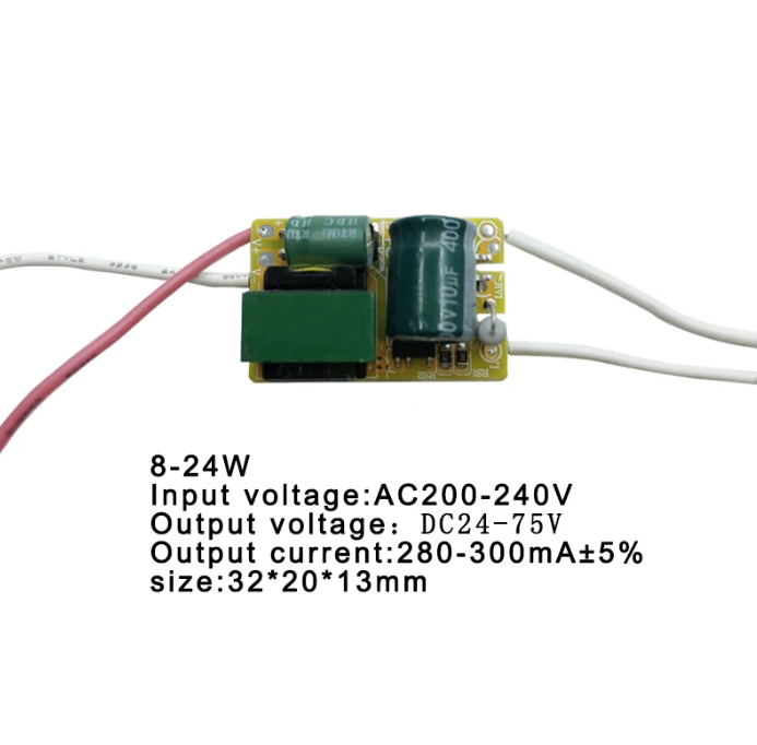 LED driver 300mA power supply