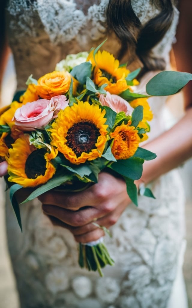 sunflower´wedding flowers