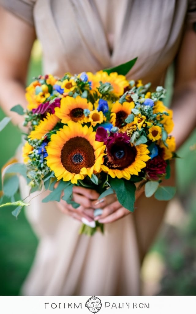 sunflower´wedding flowers