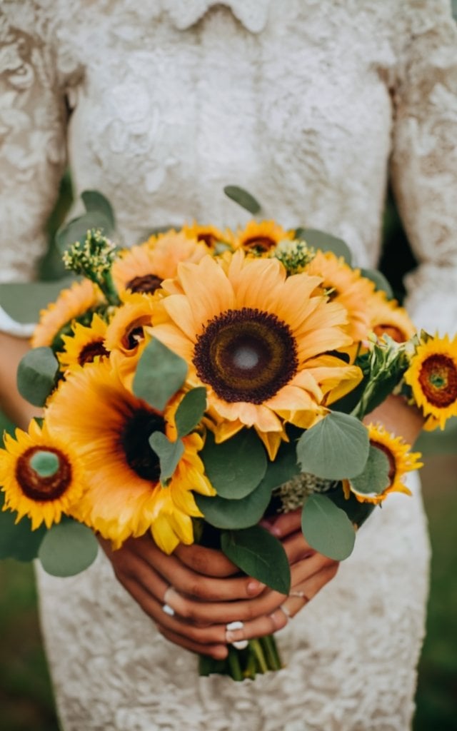 sunflower´wedding flowers