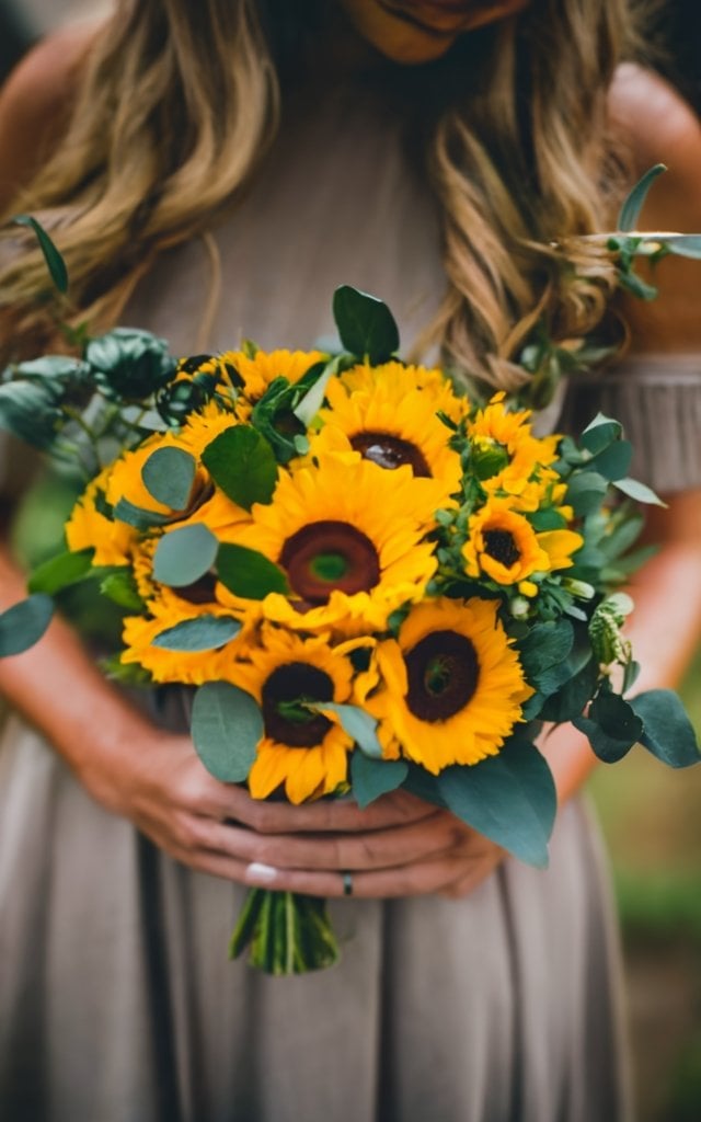 sunflower´wedding flowers