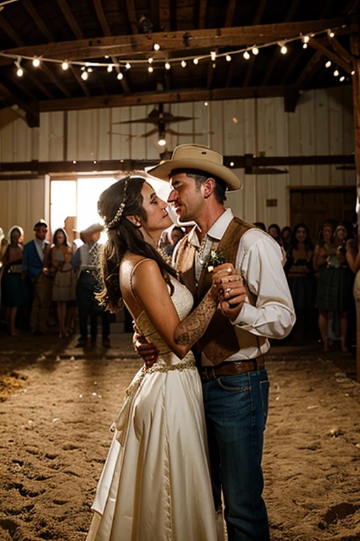 cowboy wedding