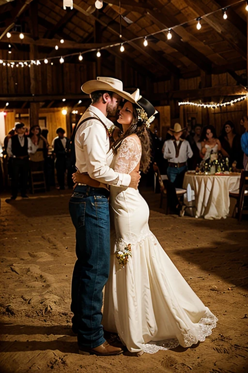 cowboy wedding