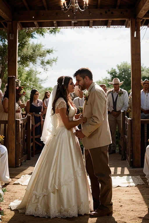 cowboy wedding